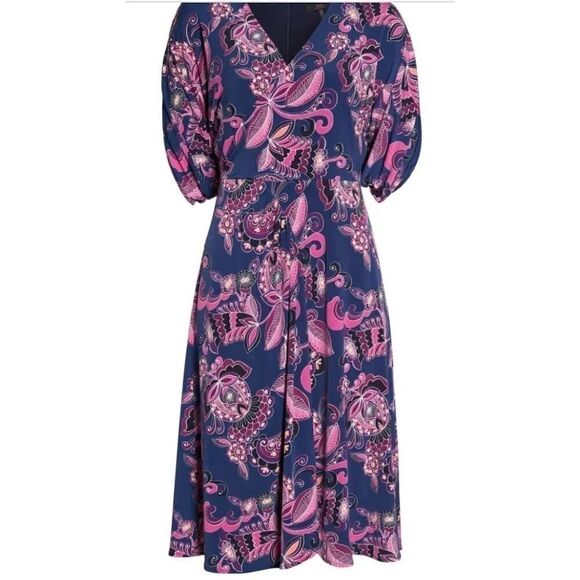 Trina Turk Payton Print Jersey Dress NWT Size 4 - Picture 5 of 9